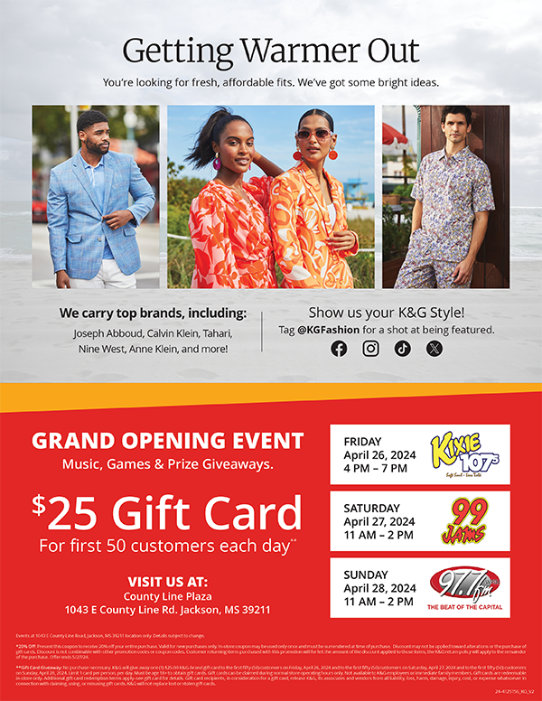 Grand Opening Flyer - Back