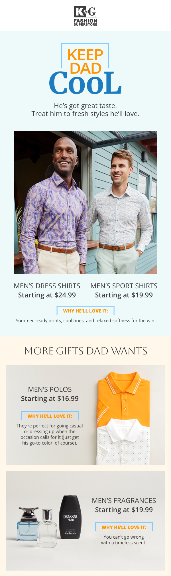 Father's Day - Email 1