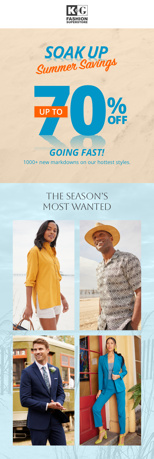 Summer Clearance - Email 1
