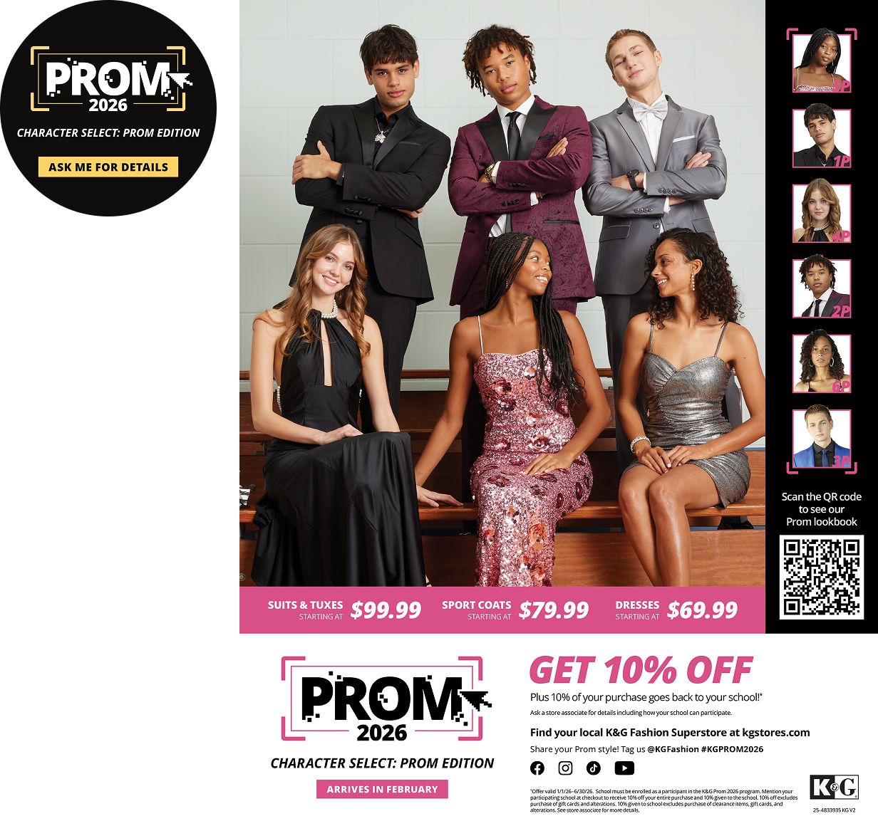 2026 Associate Button & In-Store Sign